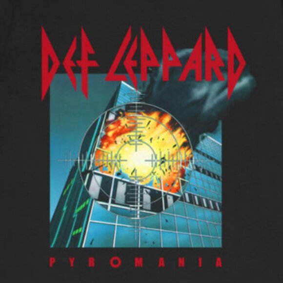 80s Vintage Def Leppard Pyromania Shirt – Rock Metal Band Unisex Tee 24 - Picture 2 of 4